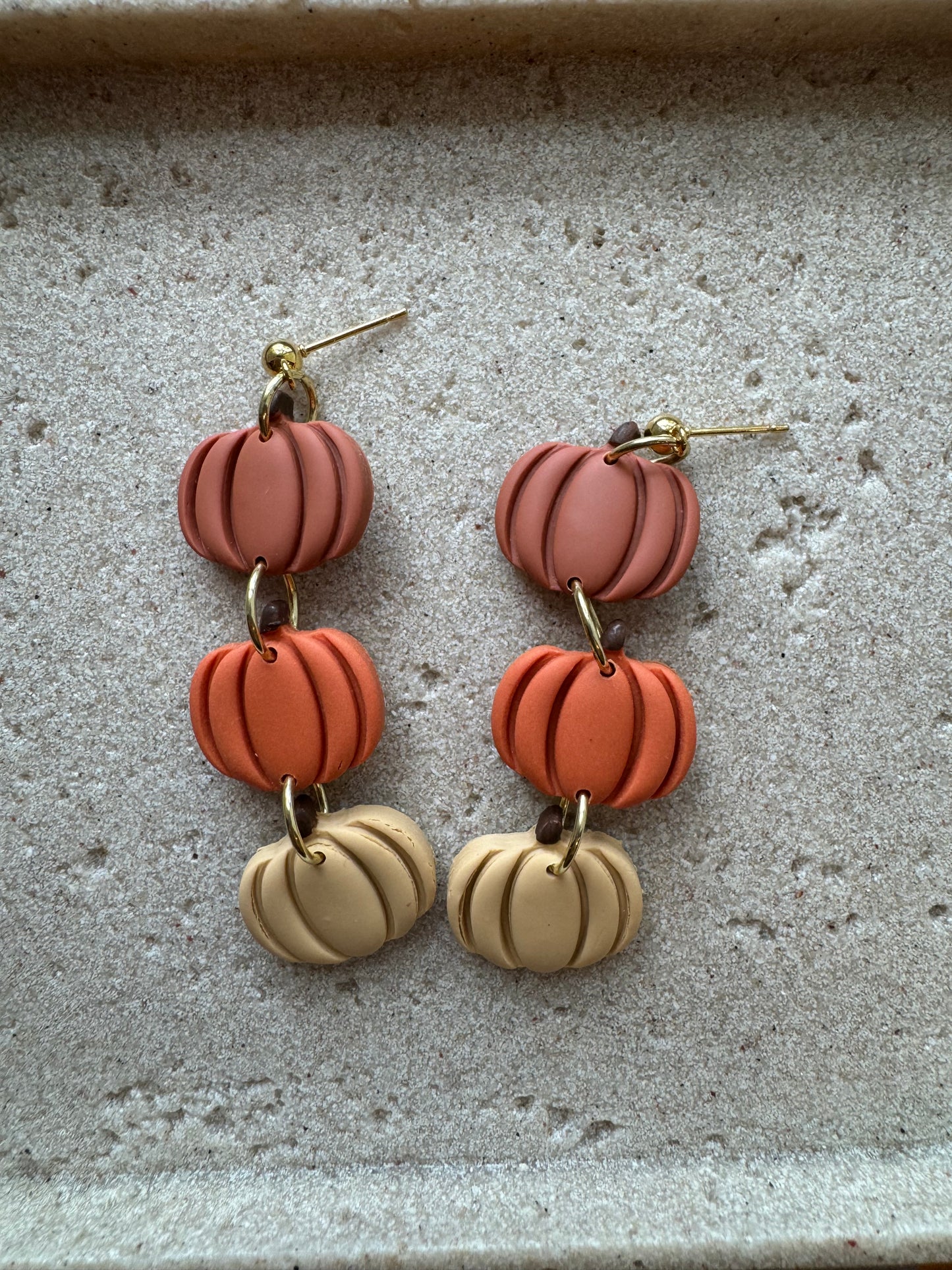 Multi color Pumpkin Dangle